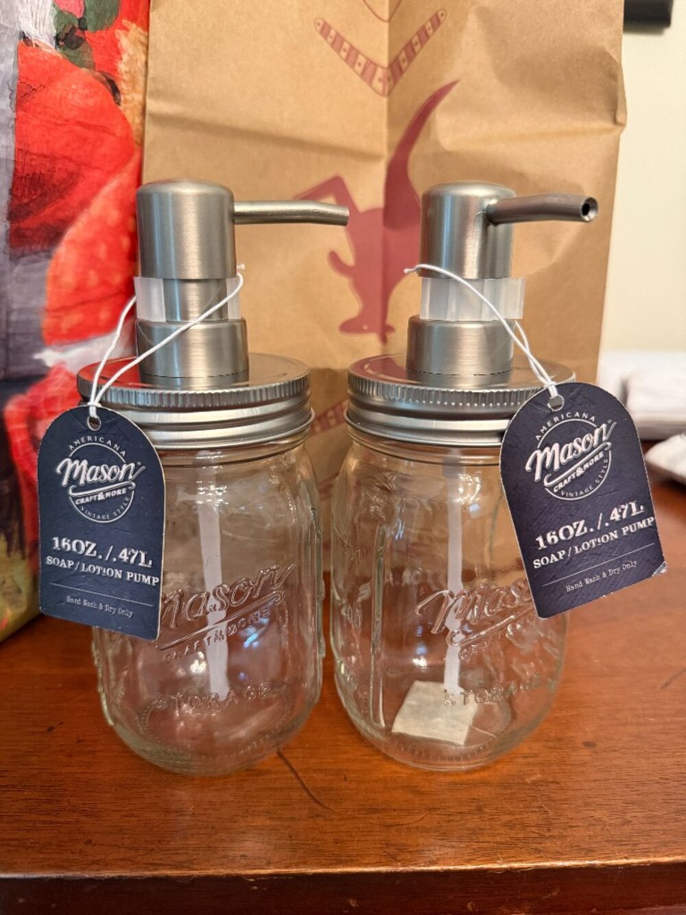 Mason Jar Soap/Lotion Dispensers